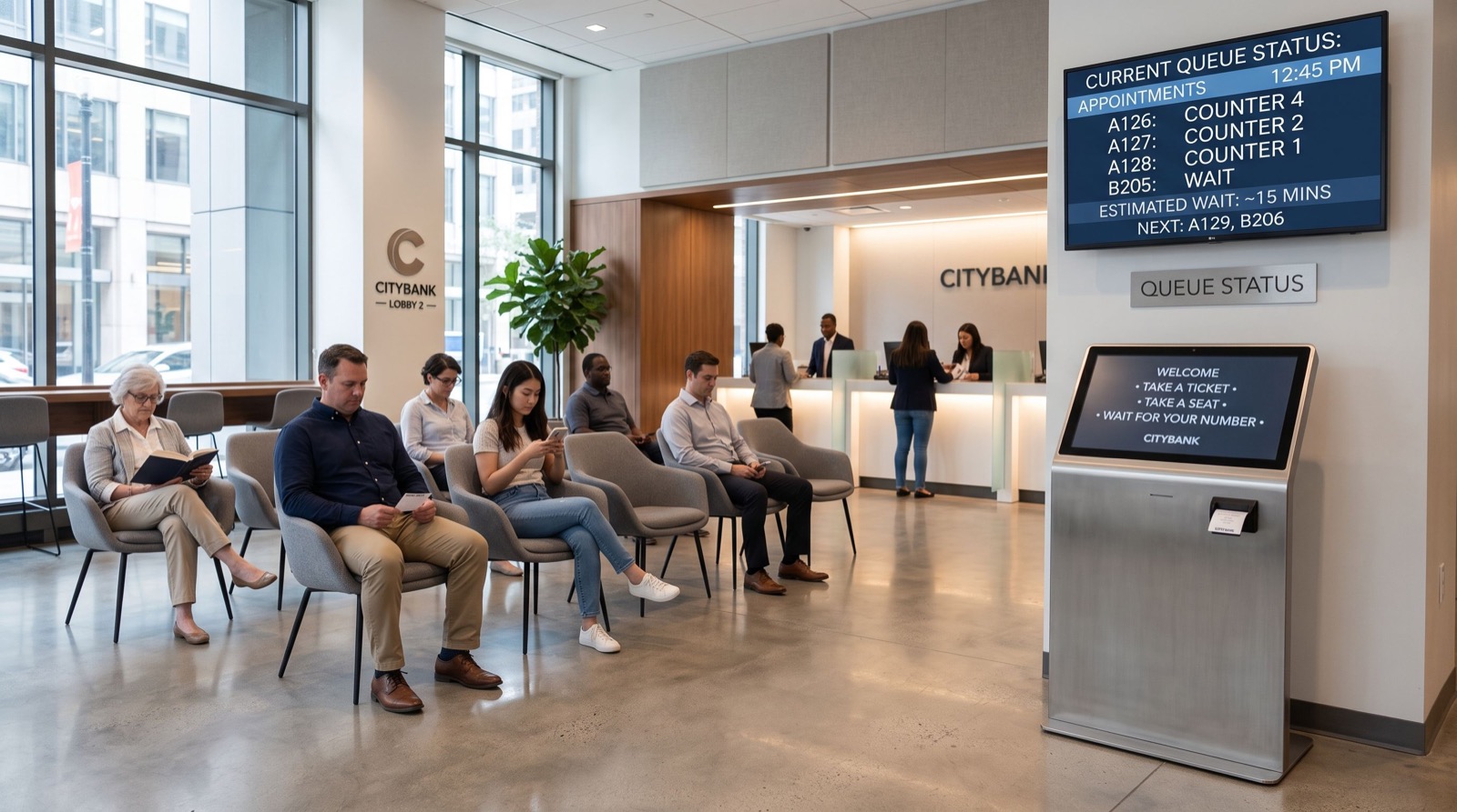 Managing the Crowd: Smart Queue Solutions for Busy City Branches